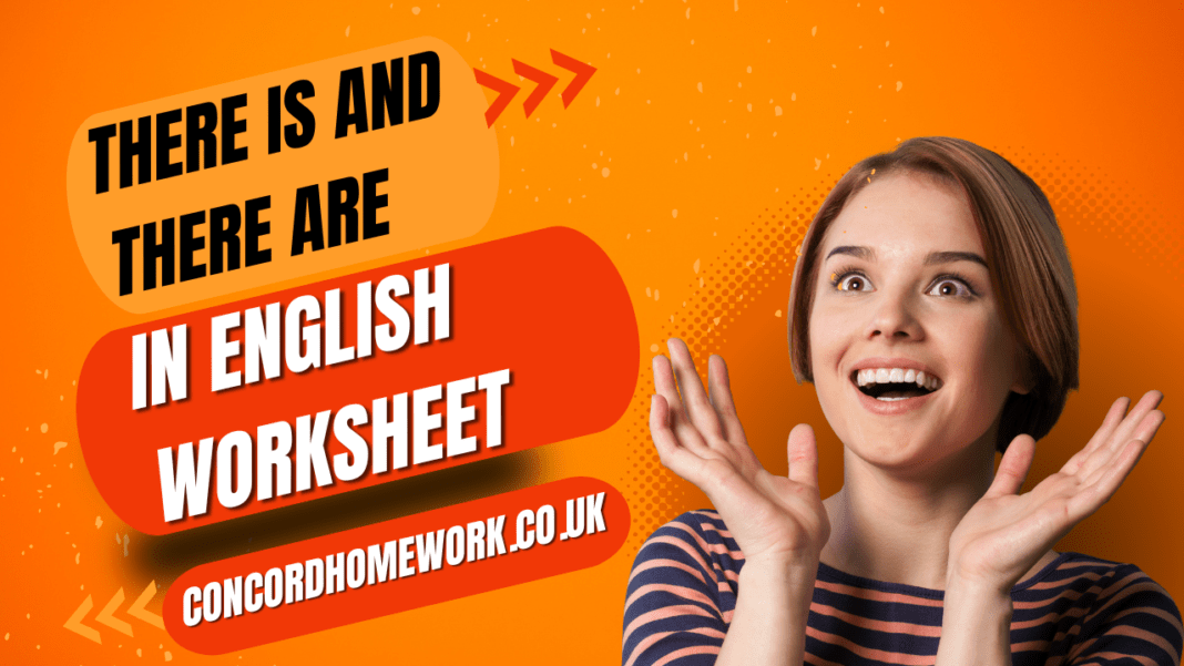 There is and there are in English worksheet