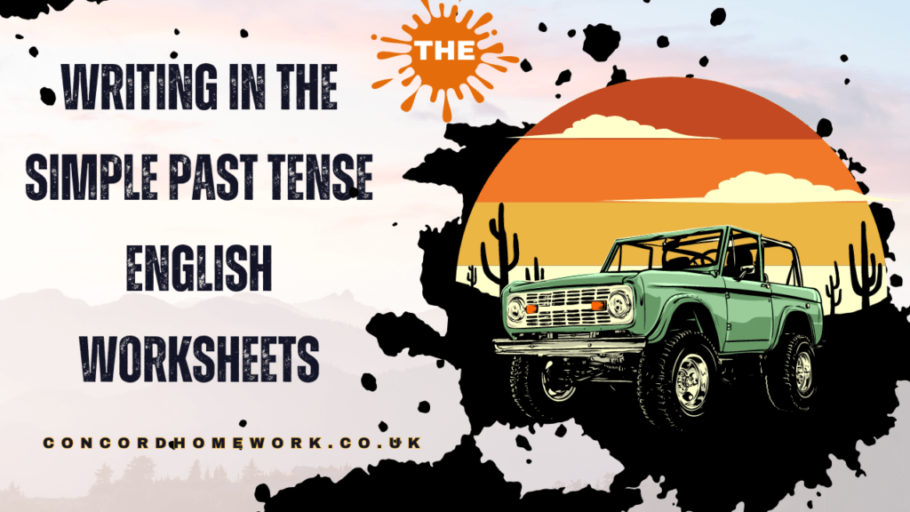 Writing in the simple past tense English worksheets